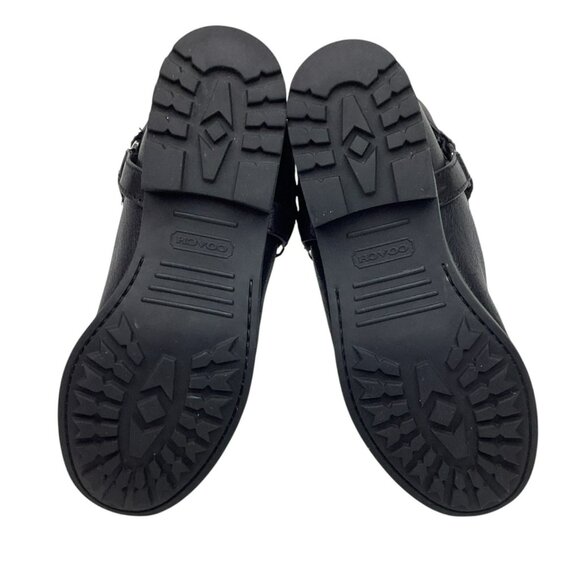 Coach Valterra Sport Mid-Calf Leather Womens 7B Riding Boots Black - Picture 10 of 13